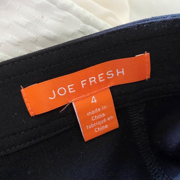 Jupe tissu stretch et simili cuir noir - Picture 4 of 4